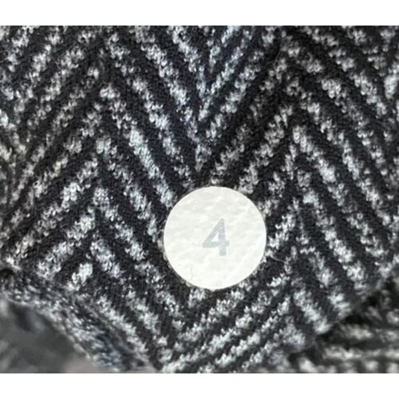 🩰 Lululemon Skinny Will Pant *Full-On Luon Giant‎ Herringbone Black | Size 4 🩰 - Picture 7 of 7